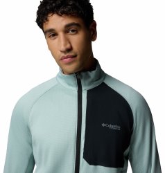 Кофта Columbia Triple Canyon™ Grid Fleece FZ II M - світло-блакитно/чорна