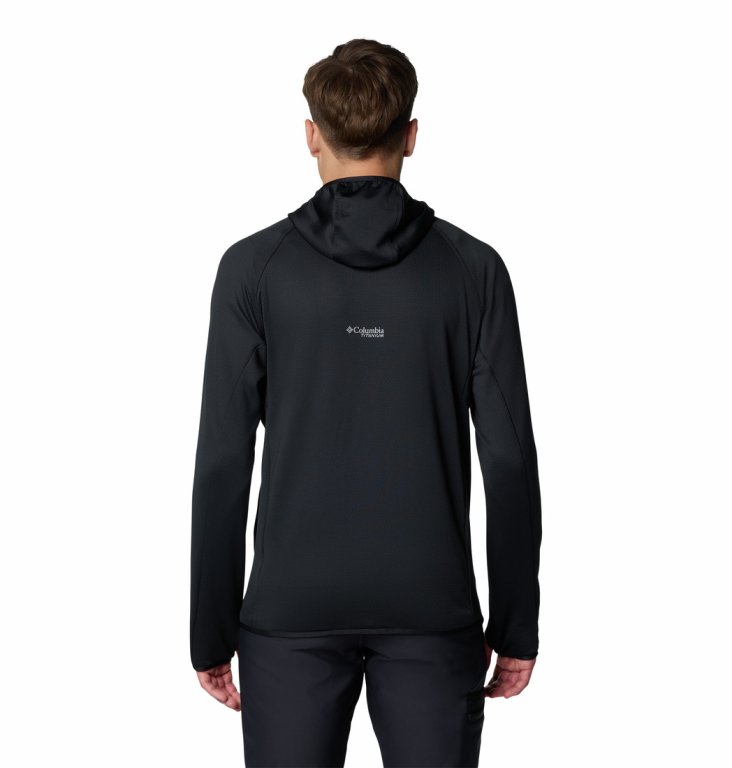 Кофта Columbia Triple Canyon™ Grid Fleece Hooded FZ II M - чорна