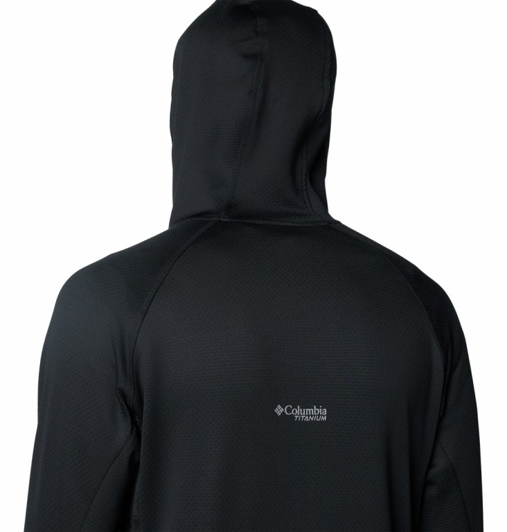 Кофта Columbia Triple Canyon™ Grid Fleece Hooded FZ II M - чорна