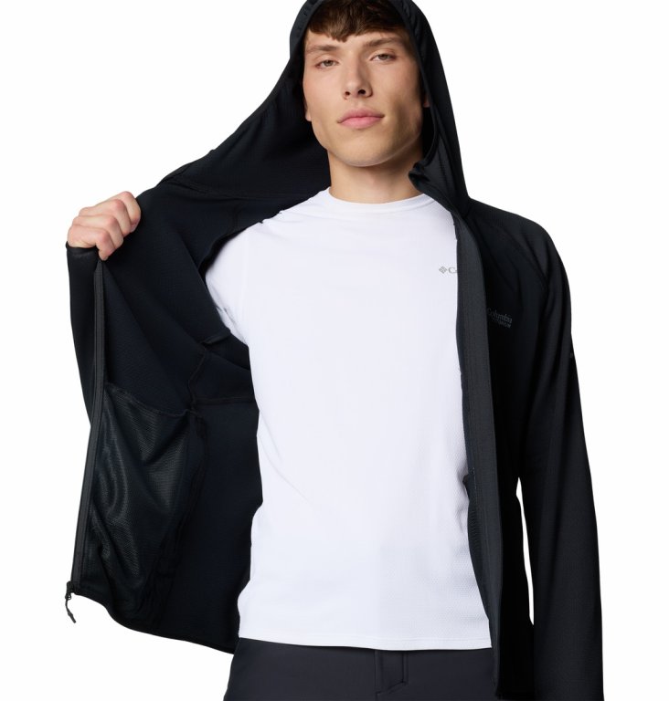 Кофта Columbia Triple Canyon™ Grid Fleece Hooded FZ II M - чорна