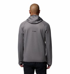 Кофта Columbia Triple Canyon™ Grid Fleece Hooded FZ II M - сіро/чорна