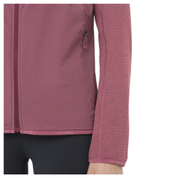 Світшот Salomon Essential Lightwarm Hybrid W - рожевий