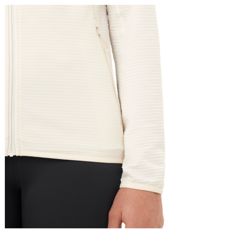 Світшот Salomon Essential Lightwarm FZ W - білий