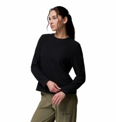 Футболка Columbia Brea Falls™ Grid Crew LS W - чорна