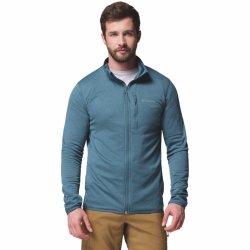 Футболка Columbia Essential Hike™ Grid Fleece Full Zip M - синя