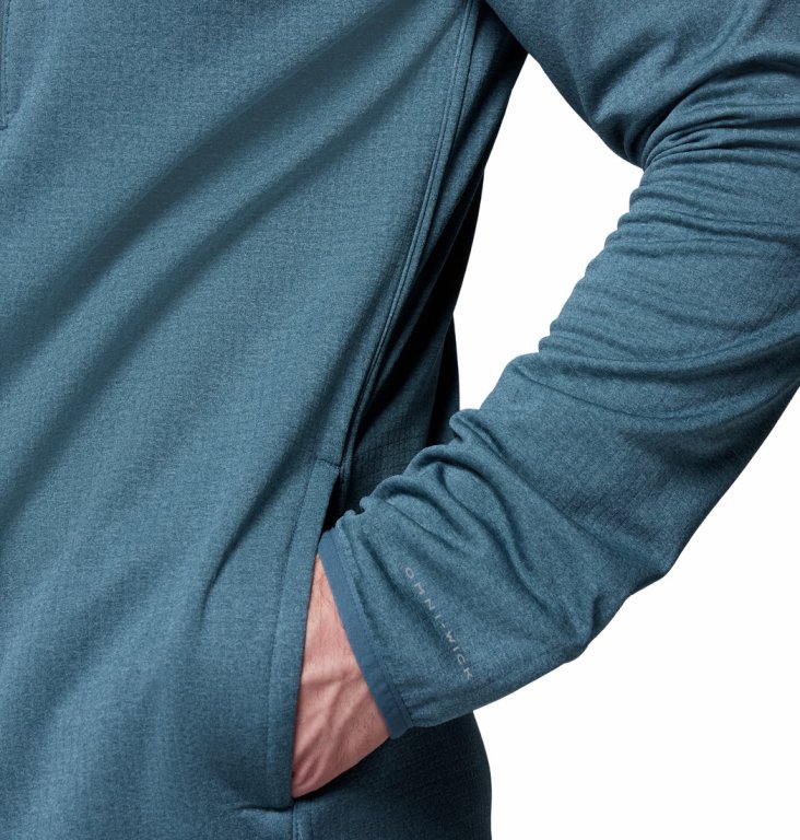 Футболка Columbia Essential Hike™ Grid Fleece Full Zip M - синя