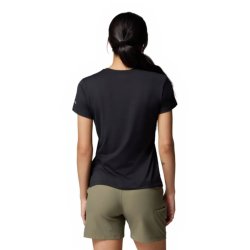 Футболка Columbia Sloan Ridge™ Graphic SS Tee W - чорна