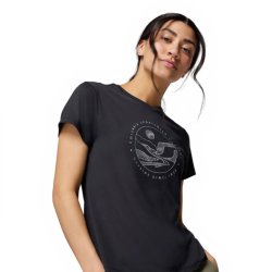 Футболка Columbia Sloan Ridge™ Graphic SS Tee W - чорна