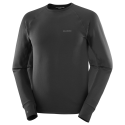 Світшот Salomon Essential Lightwarm CN M - чорний