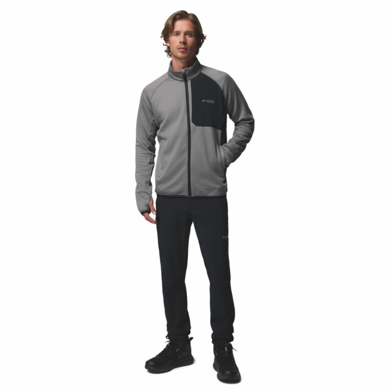 Кофта Columbia Triple Canyon™ Grid Fleece FZ II M - сіра