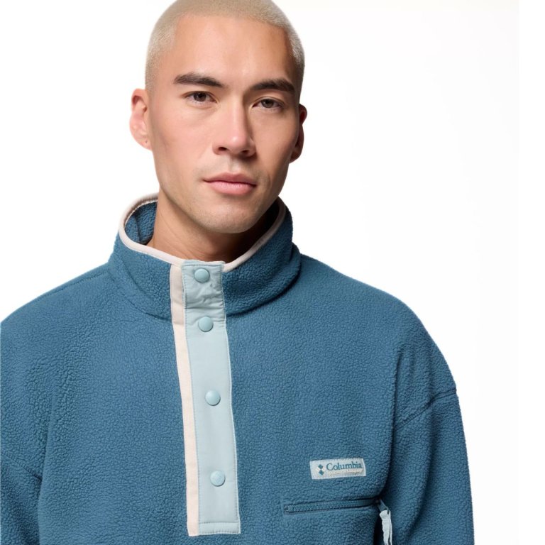 Кофта Columbia Helvetia™ II Half Snap Fleece M - синя