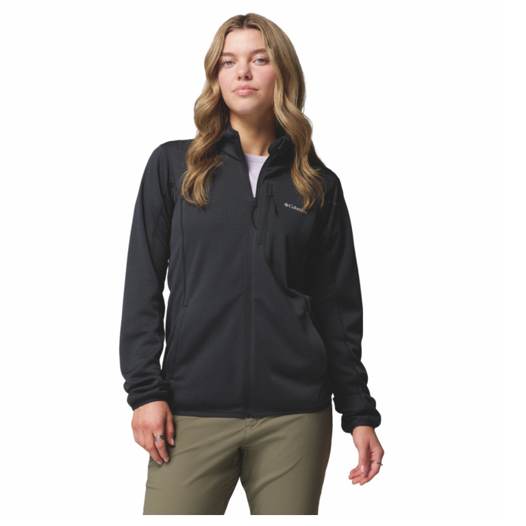 Кофта Columbia Essential Hike™ Grid Fleece Full Zip W - чорна