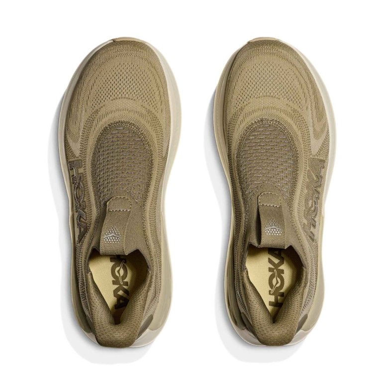 Взуття Hoka Skyward Laceless M - коричневе