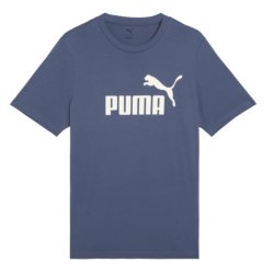 Футболка Puma ESS № 1 Logo Heather Tee M - синія