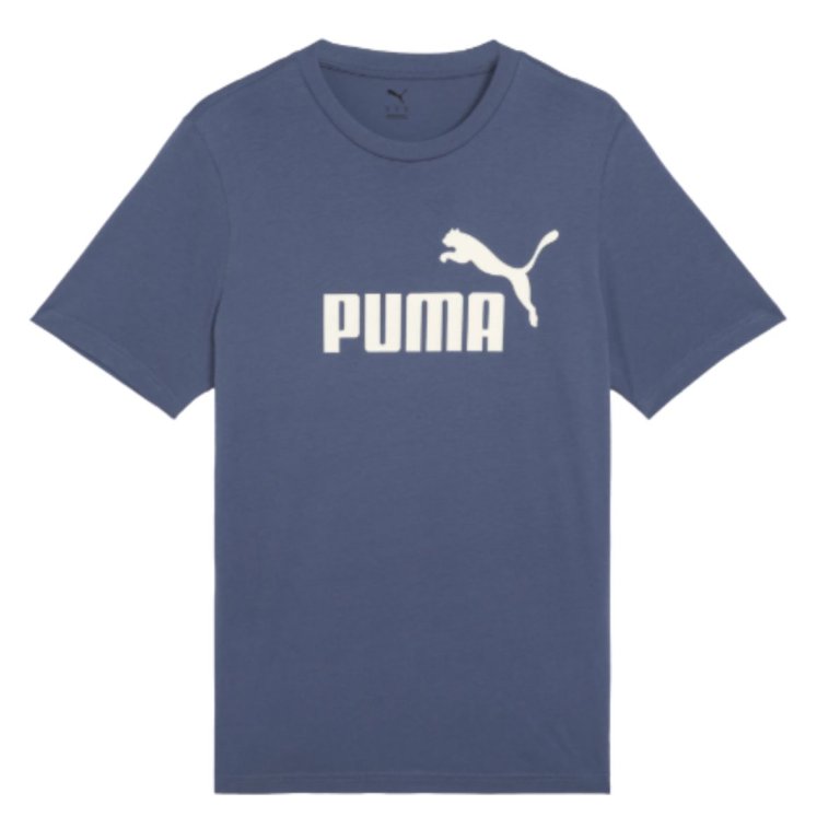Футболка Puma ESS № 1 Logo Heather Tee M - синія