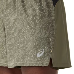 Шорти Asics Fujitrail All Over Print 5In Short M - зелені