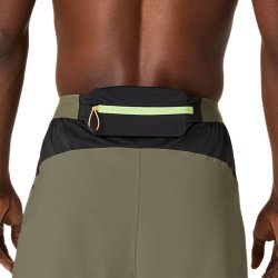 Шорти Asics Fujitrail All Over Print 5In Short M - зелені
