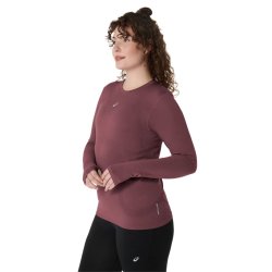 Футболка Asics Road Seamless LS Top W - червона