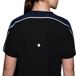 Футболка Asics Road Lite-Show SS Top W - чорно/синя