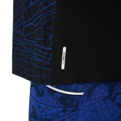 Футболка Asics Road Lite-Show SS Top W - чорно/синя
