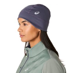 Шапка Asics Winter Run Beanie - фіолетова