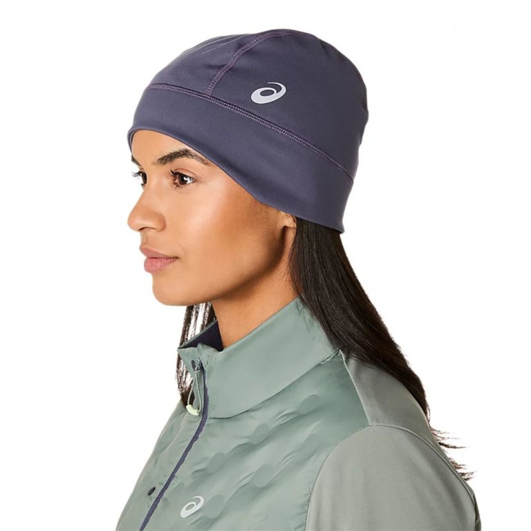 Шапка Asics Winter Run Beanie - фіолетова