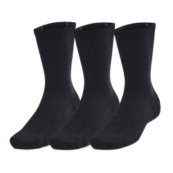 Шкарпетки Under Armour UA TC 3pk Crew Socks - чорні
