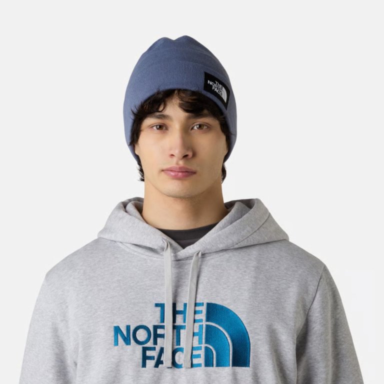 Čepice The North Face Dock Worker Recycled Beanie - modrá