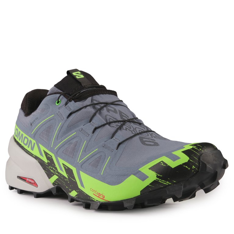 Кросівки Salomon Speedcross 6 GTX M - сірі / зелені