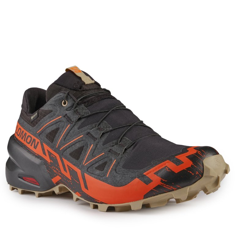 Кросівки Salomon Speedcross 6 GTX M - чорно/помаранчеві