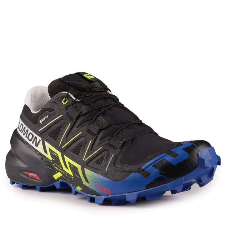 Взуття Salomon Speedcross 6 GTX M - чорний/синій/жовтий
