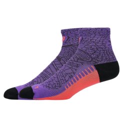 Шкарпетки Asics Performance Run Sock Quarter Sock - фіолетові