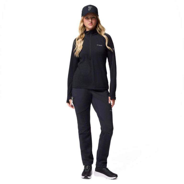 Футболка Columbia DriVenture™ Half Zip W - чорна