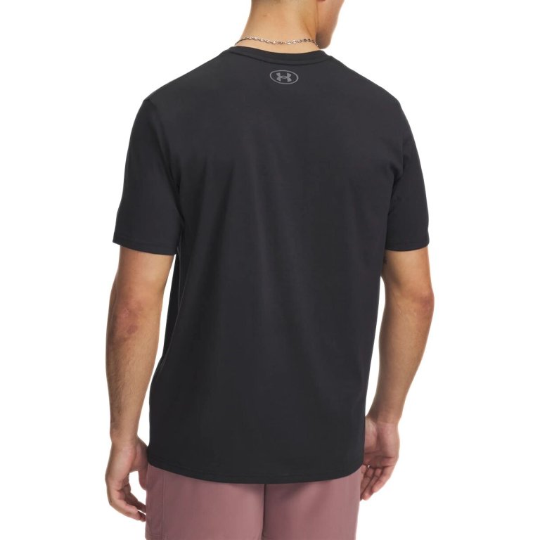 Футболка Under Armour Project Rock Brahma Bull SS M - чорна