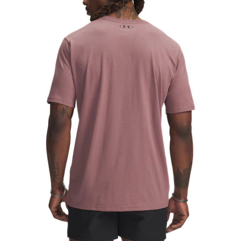 Футболка Under Armour Project Rock Brahma Bull SS M - фіолетова
