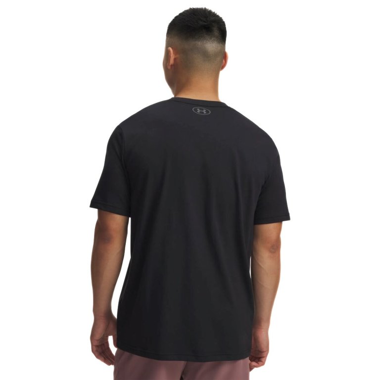 Футболка Under Armour Project Rock Simple Branded SS M - чорна