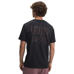 Футболка Under Armour Project Rock Q3 SS 2 M - чорна