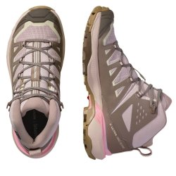 Черевики Salomon X Ultra 360 Edge Mid GTX W - рожево/коричневі