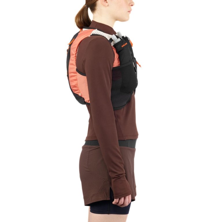Жилет Salomon Active Skin 4 W - чорно/помаранчевий