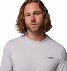 Футболка Columbia PFG Uncharted™ Graphic Tee LS M - сіра