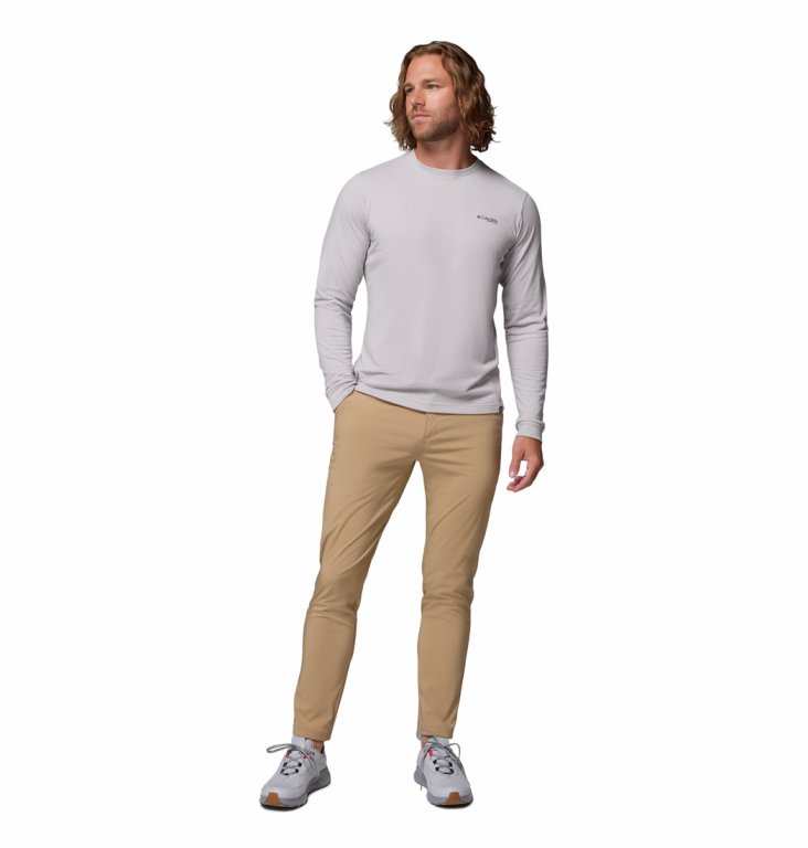 Футболка Columbia PFG Uncharted™ Graphic Tee LS M - сіра