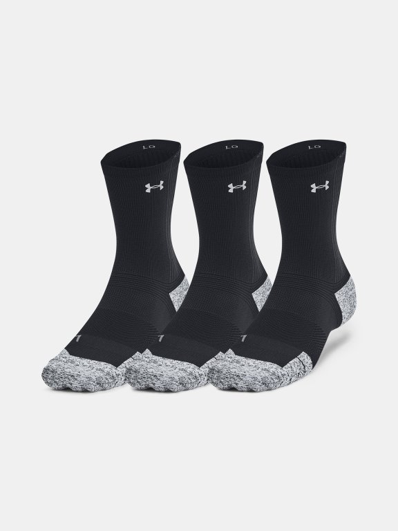 Шкарпетки Under Armour Ad Run Cushion 3Pk Crew Uni Black