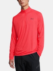 Футболка Under Armour Tech Textured 1/2 Zip червона