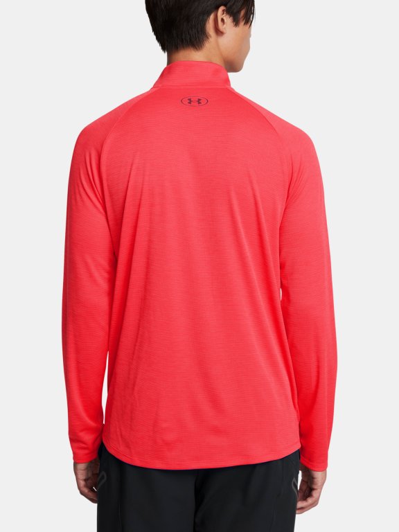 Футболка Under Armour Tech Textured 1/2 Zip червона