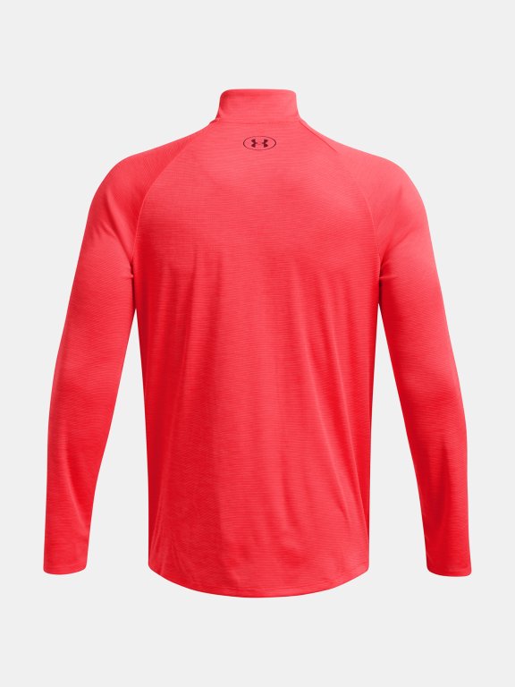 Футболка Under Armour Tech Textured 1/2 Zip червона
