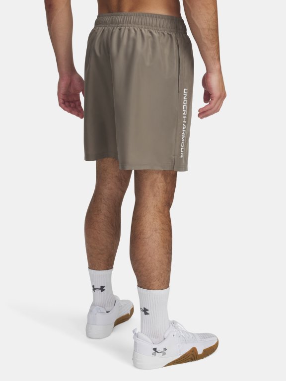 Шорти Under Armour Tech Woven Wordmark Short Man коричневі