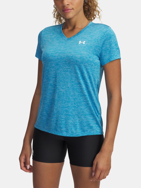 Футболка Under Armour Tech SSV- Twist Wmn Blue