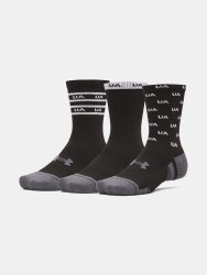 Шкарпетки Under Armour Perf Tech Nov 3Pk Crew Uni Black