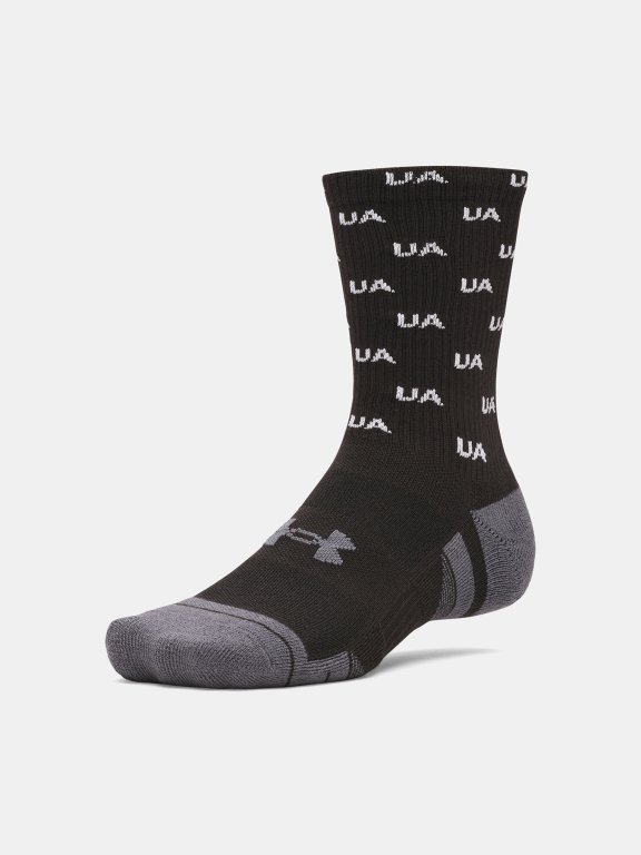Шкарпетки Under Armour Perf Tech Nov 3Pk Crew Uni Black