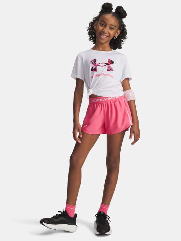 Шорти Under Armour Tech Play Up Short Jr Pink
